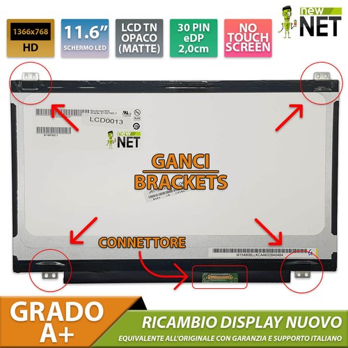 Monitor schermo lcd - lcd, 11,6